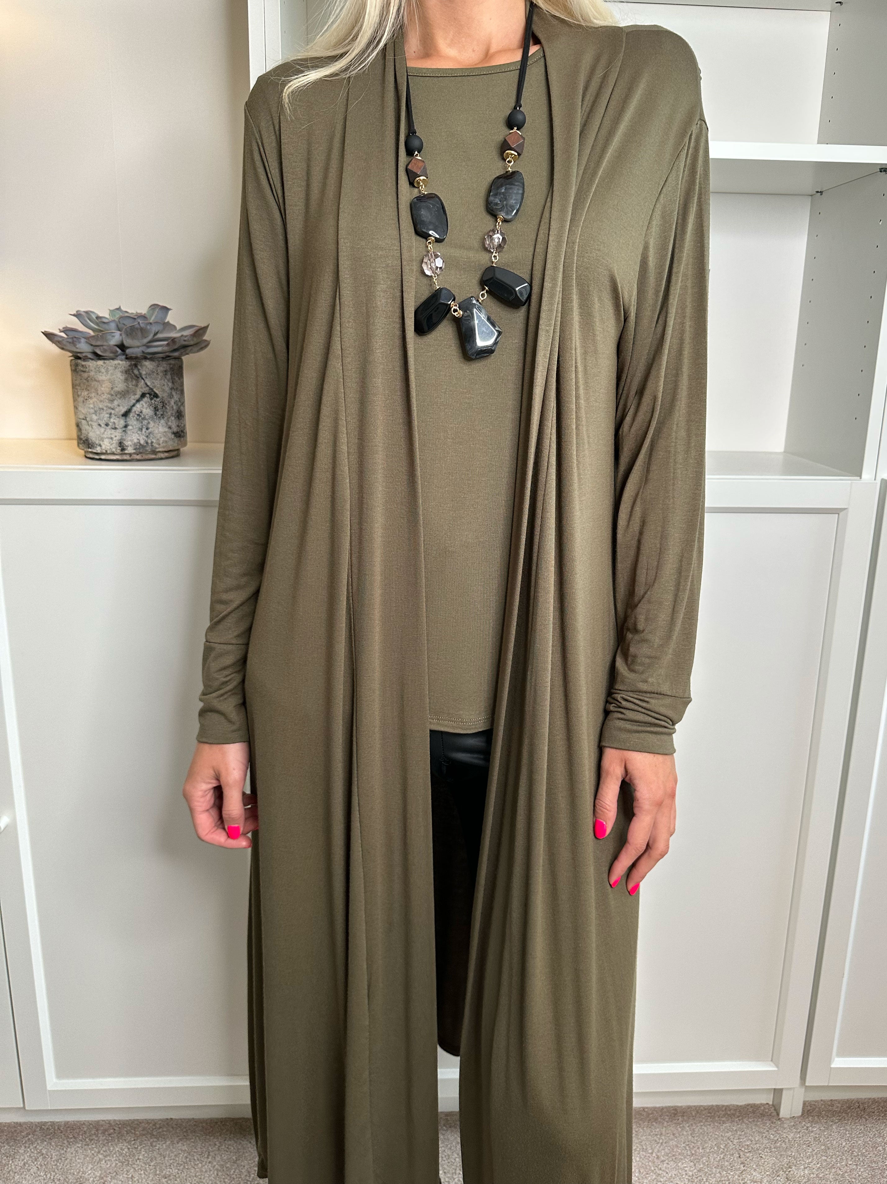 Mikkala - Lang basic cardigan (bestseller)